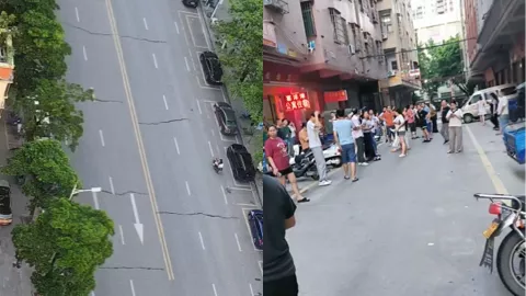 广东清远地震