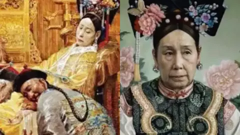 慈禧暴亡