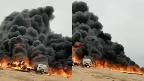 油罐车爆炸