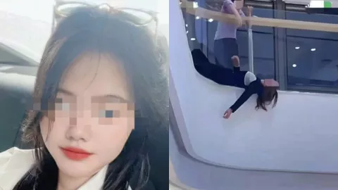 女子轻生