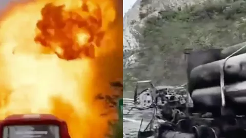 运油车爆炸