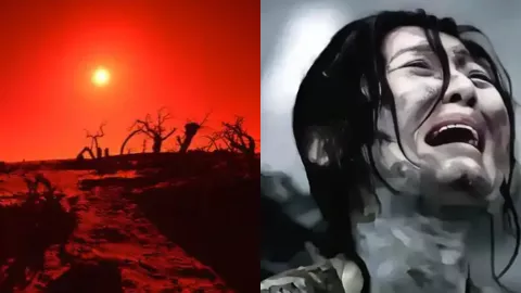 血色胡杨