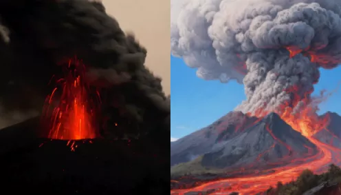 新燃岳火山