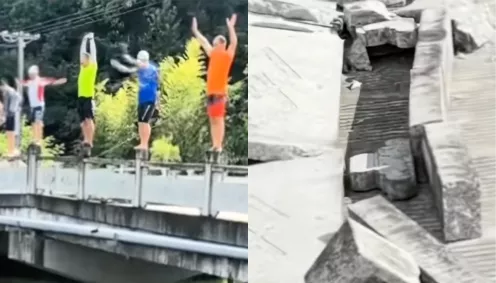浙江台州跳水