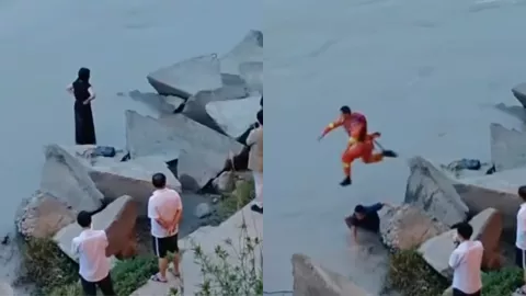 乐山跳河事件