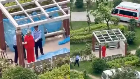 红衣上吊事件