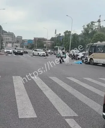 老人被撞