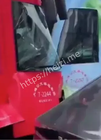 列车受损