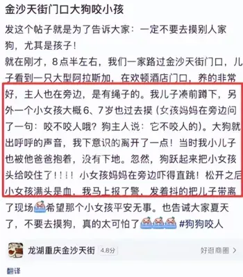 狗咬伤事件