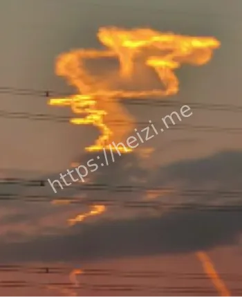 保定不明飞行物目击真相