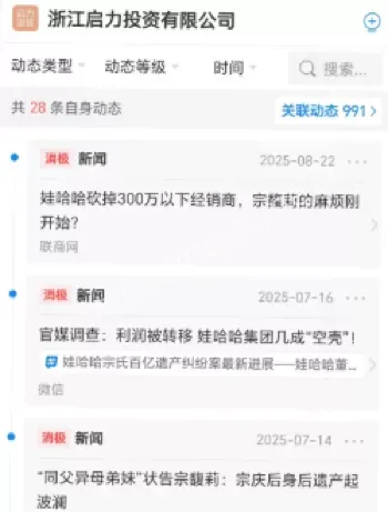 娃哈哈遗产纠纷香港判决