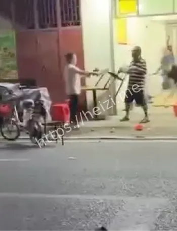 夜宵打架
