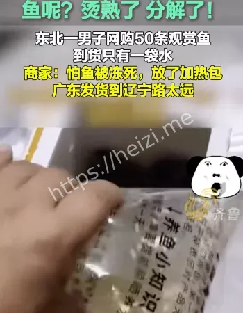 买鱼收到1袋水