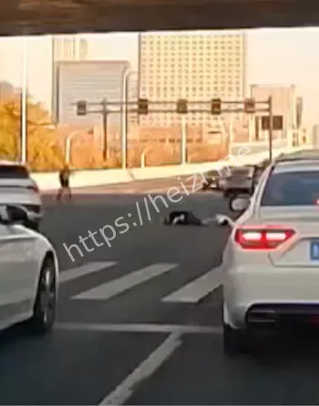 高架悲剧现场