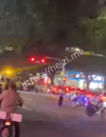 汽车狂冲人行道