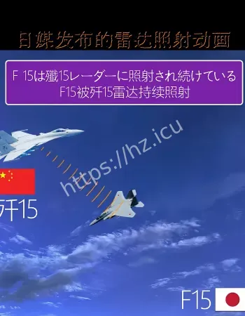 雷达照射战机