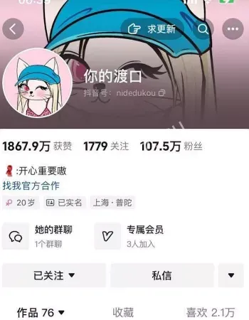 百万粉丝网红