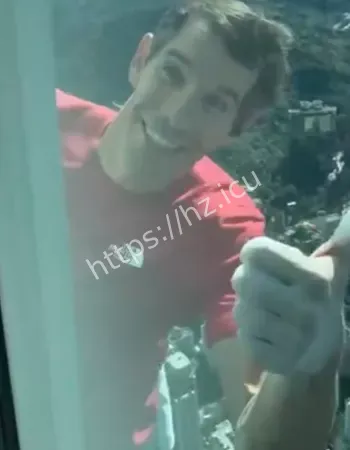 全程徒手无保护