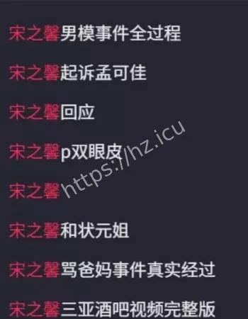 宋晓峰女儿