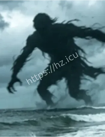 福建渔民追拍黑影